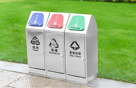 户外分类果皮箱