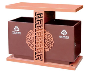 户外分类果皮箱