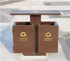 户外分类垃圾桶