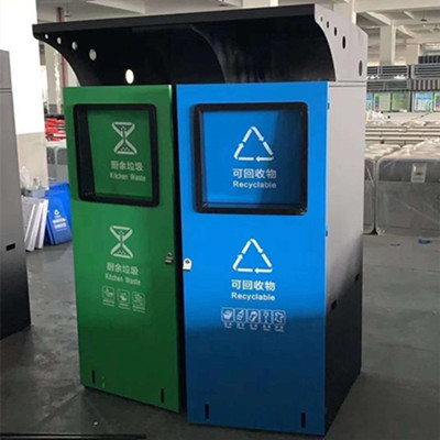 户外分类果皮箱