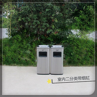 直投室内垃圾桶带灭烟式分类垃圾箱商场/走廊/电梯口